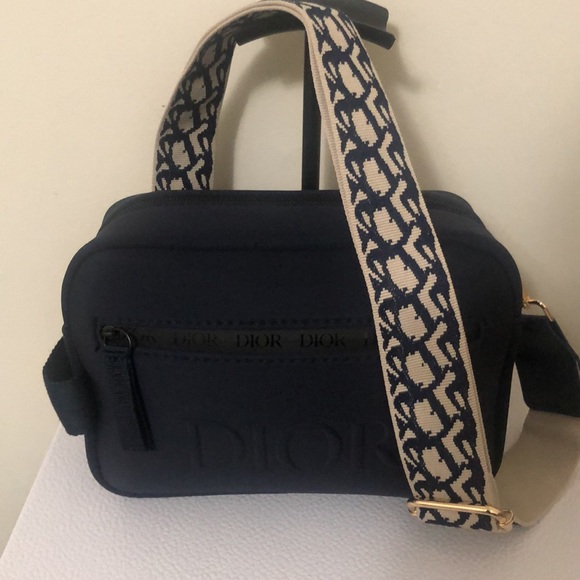 Dior Navy Blue Crossbody Bag - Picture 2 of 6